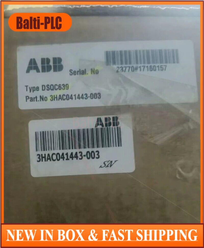ABB DSQC639 3HAC041443-003 robot host US Free TAX
