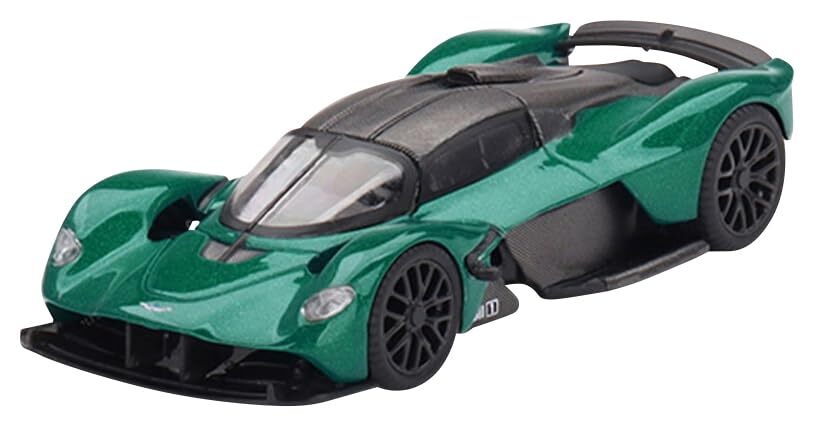 MINI GT 1/64 Aston Martin Valkyrie Racing Green LHD Completed