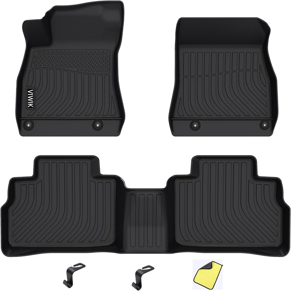 Floor Mats TPE Rubber Liners All Weather For 2020-2024 Nissan Sentra