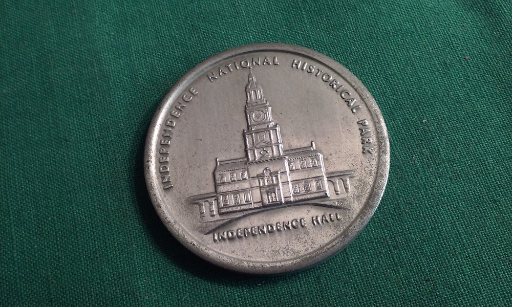 Independence National Historic Park & Liberty Bell Pewter 2” Medal