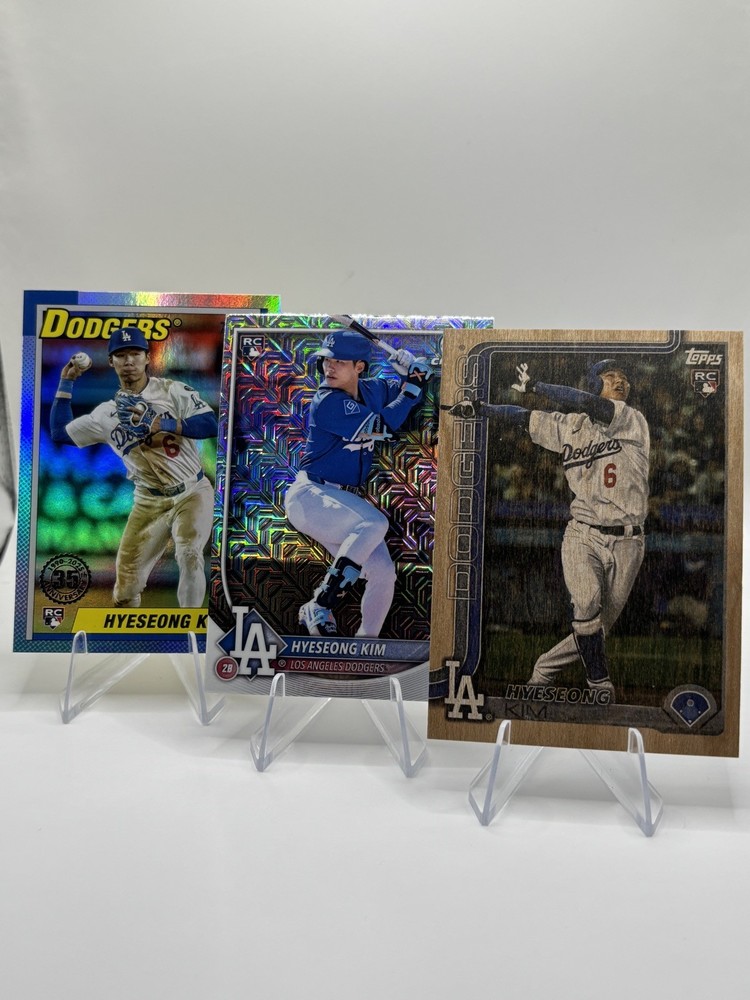 2025 Hyesung Kim RC Lot  / Wood Parallel, Mojo Chrome Mega, 35th Anniv Refractor