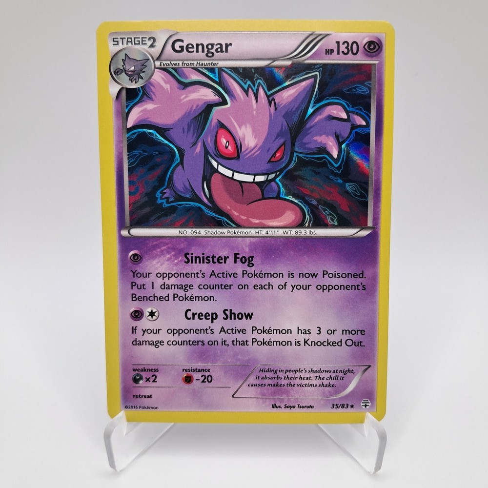 Gengar 35/83 Holo Rare Pokemon Generations Card