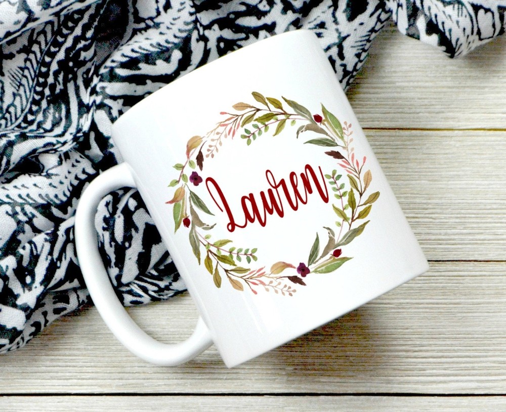 Custom Name Mug Teacher Gift Graduation Coffee Mug