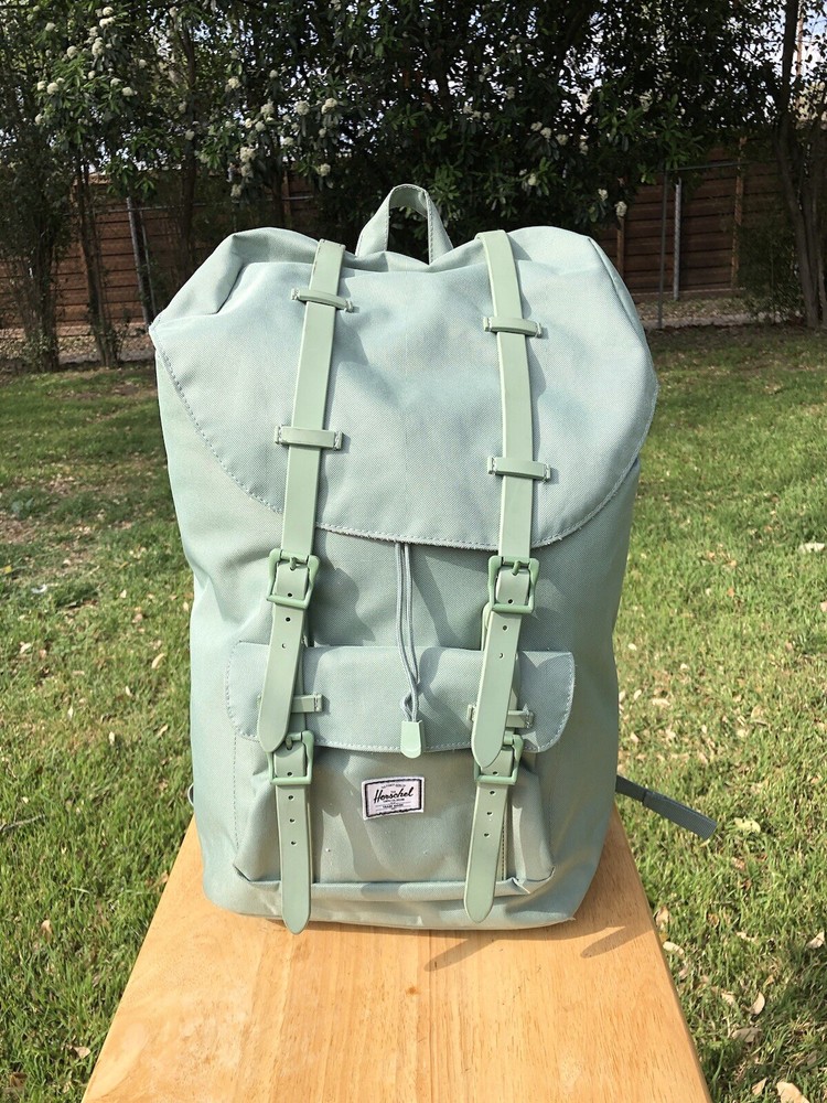 Herschel Little America 30L Backpack Limited Edition Mint Green $130 MSRP