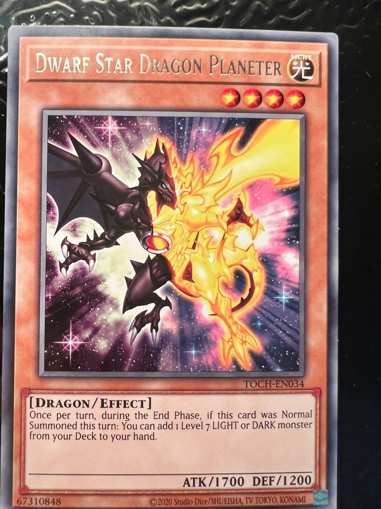Dwarf Star Dragon Planeter TOCH-EN034 Toon Chaos Unlimited|Unlimited Edition