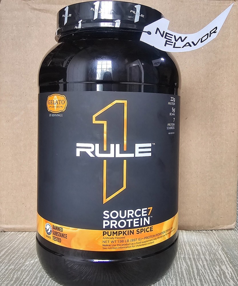 Limited Time Flavor! Rule 1 R1 Protein, PUMPKIN SPICE - 1.98 lbs Powder-image