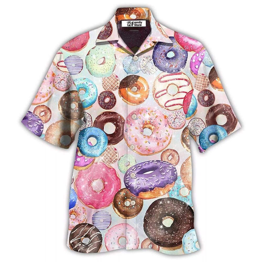 Food Donut Lovely Style 3D HAWAII SHIRT Mother Day Gift All Over Print Us Size