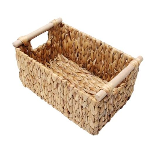 Water Hyacinth Wicker Baskets for Storage,wicker storage basket,woven baskets