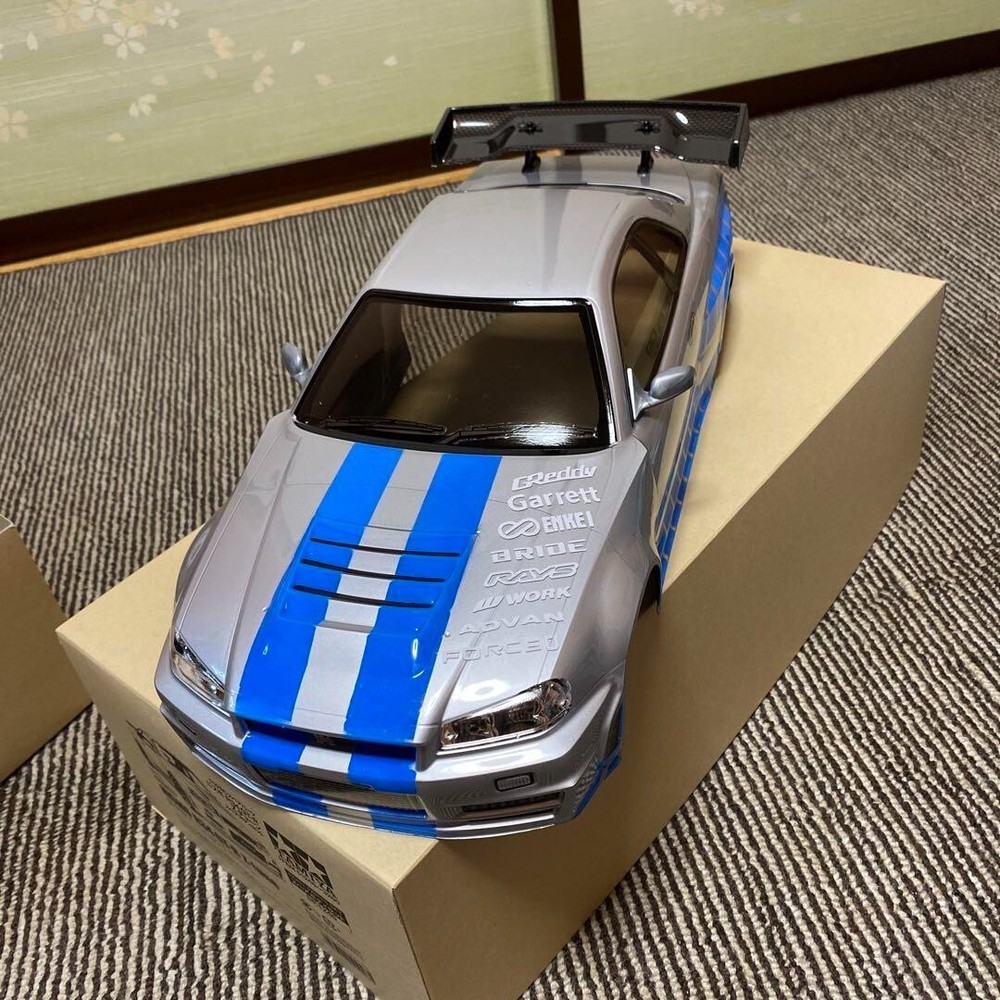 Tamiya NISMO R34GTR Z-tune Fast and Furious style RC radio controlled body