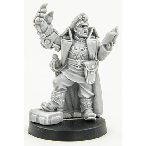 Commissar Power Fist Warhammer 40K Miniature