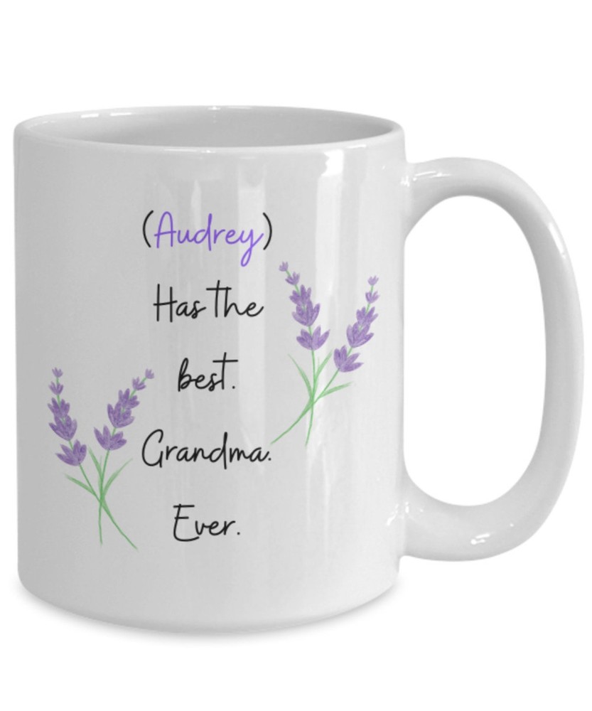 Best Grandma Mug Christmas For Grandma Personalized Gift For Grandma For Mother