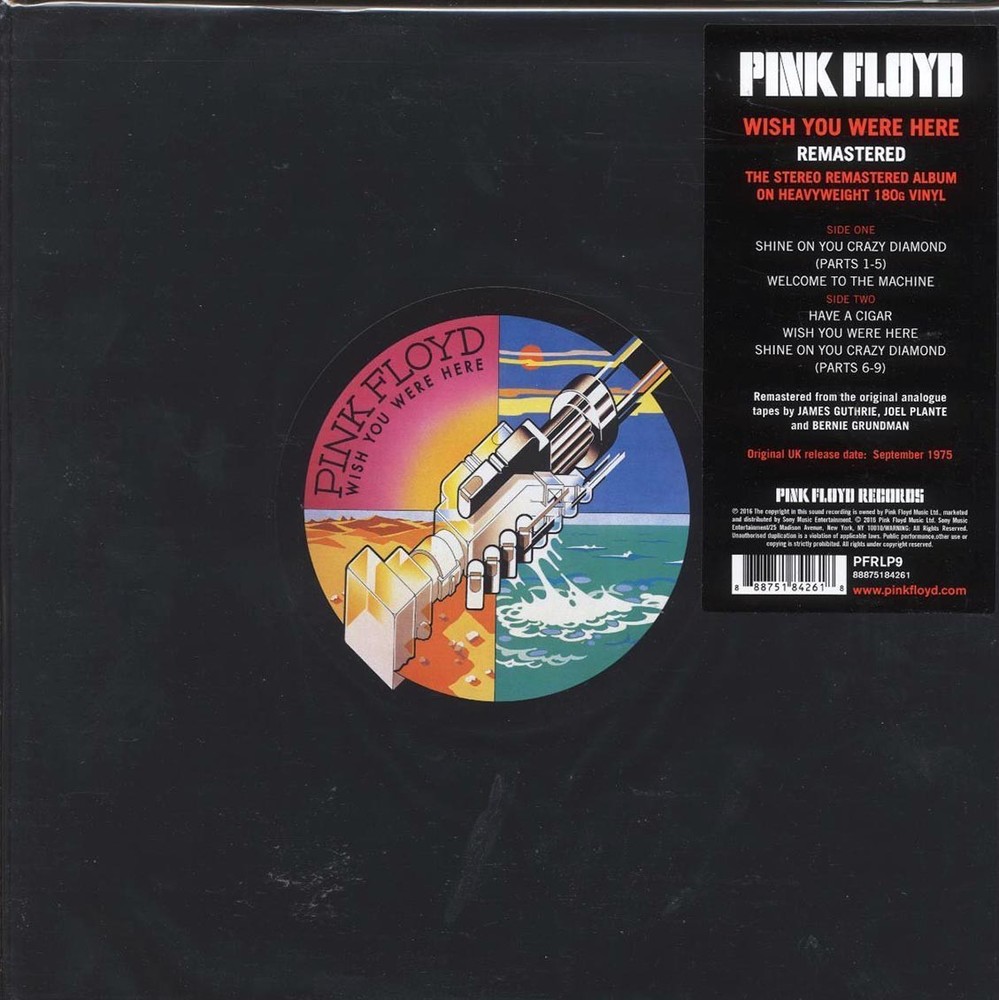 Wish You Were Here by Pink Floyd (Record, 2016)