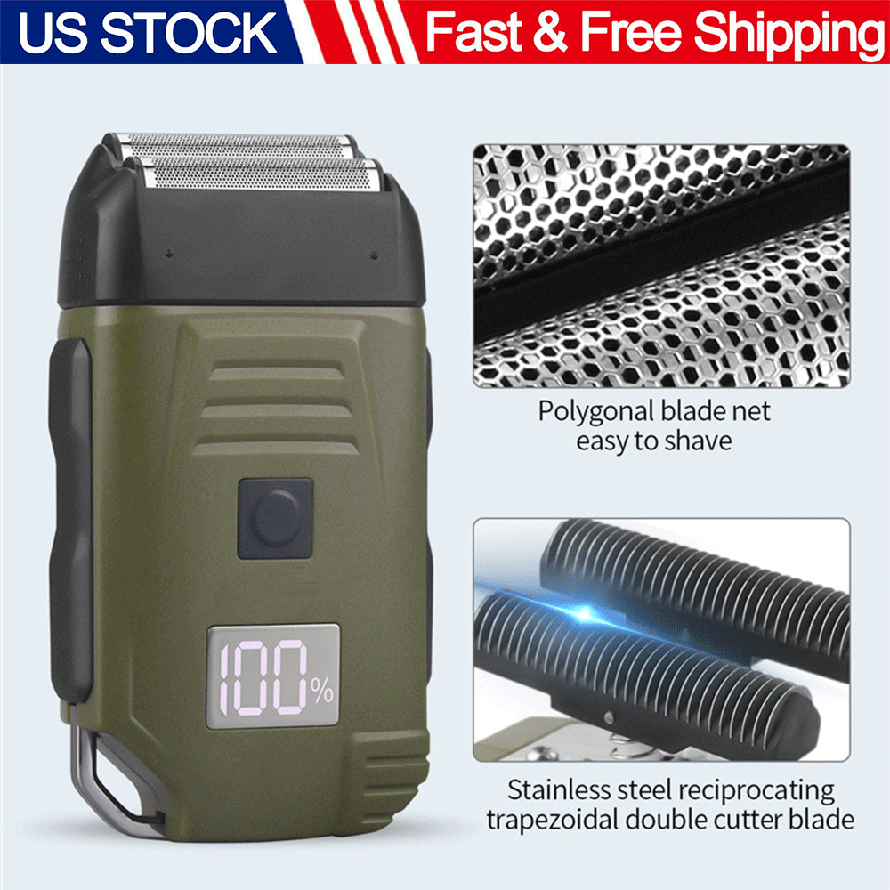 For Men's Electric Shaver Trimmer Razor Rechargeable Hair Beard Shaving Machine