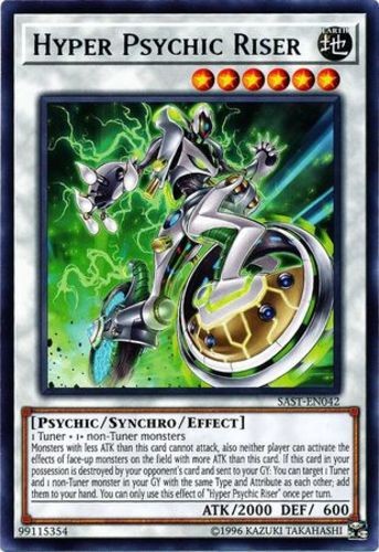 Hyper Psychic Riser SAST-EN042 Rare Unlimited Moderately Played