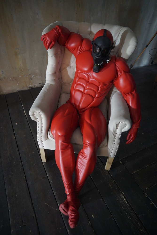 Muscle Suit - big / hellboy spiderman superman iron man x man halloween anime