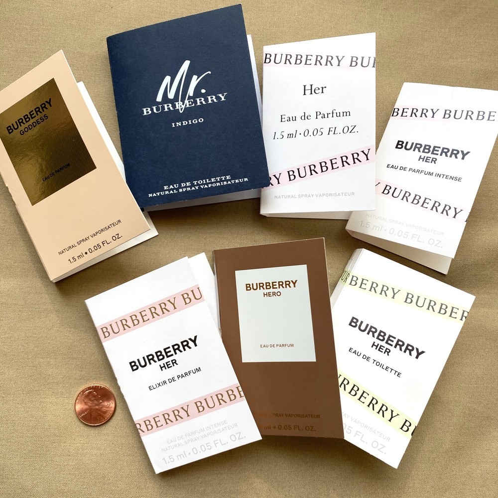 Burberry Perfume Sample Vials Pick Your Scent with Combined Shipping