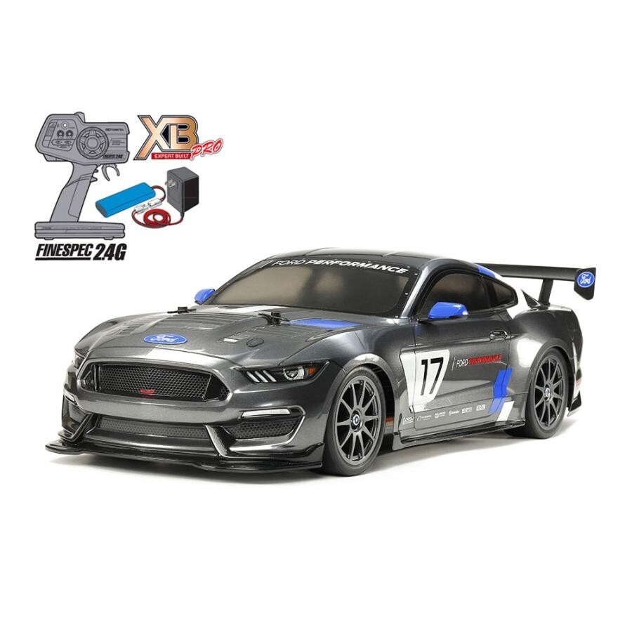 Tamiya 1/10 Electric RC XB Ford Mustang GT4 Complete Set TT-02 Chassis 57918