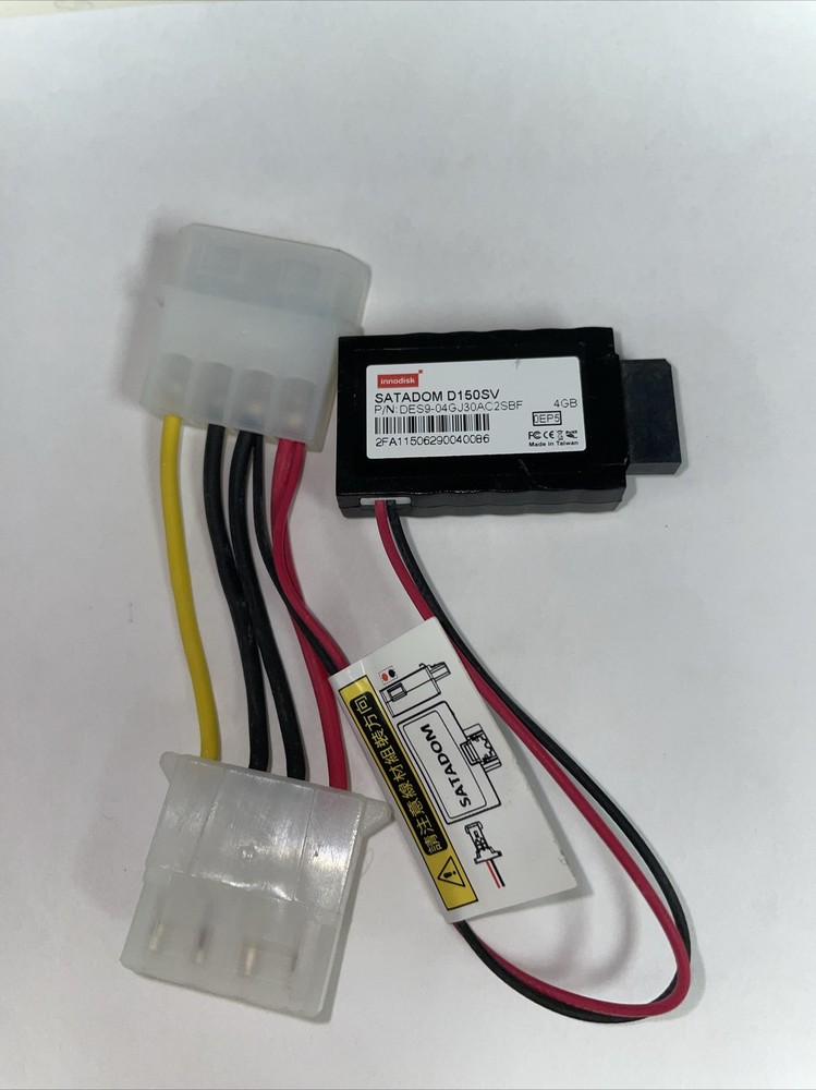 SATADOM D150SV  Flash Storage 4GB disk P/N: DES9-04GJ30AC2SBF