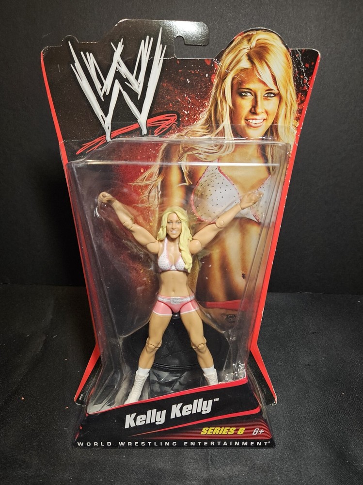 Kelly Kelly NIB/SEALED New 2010 WWE Series 6 MATTEL Action Figure RARE