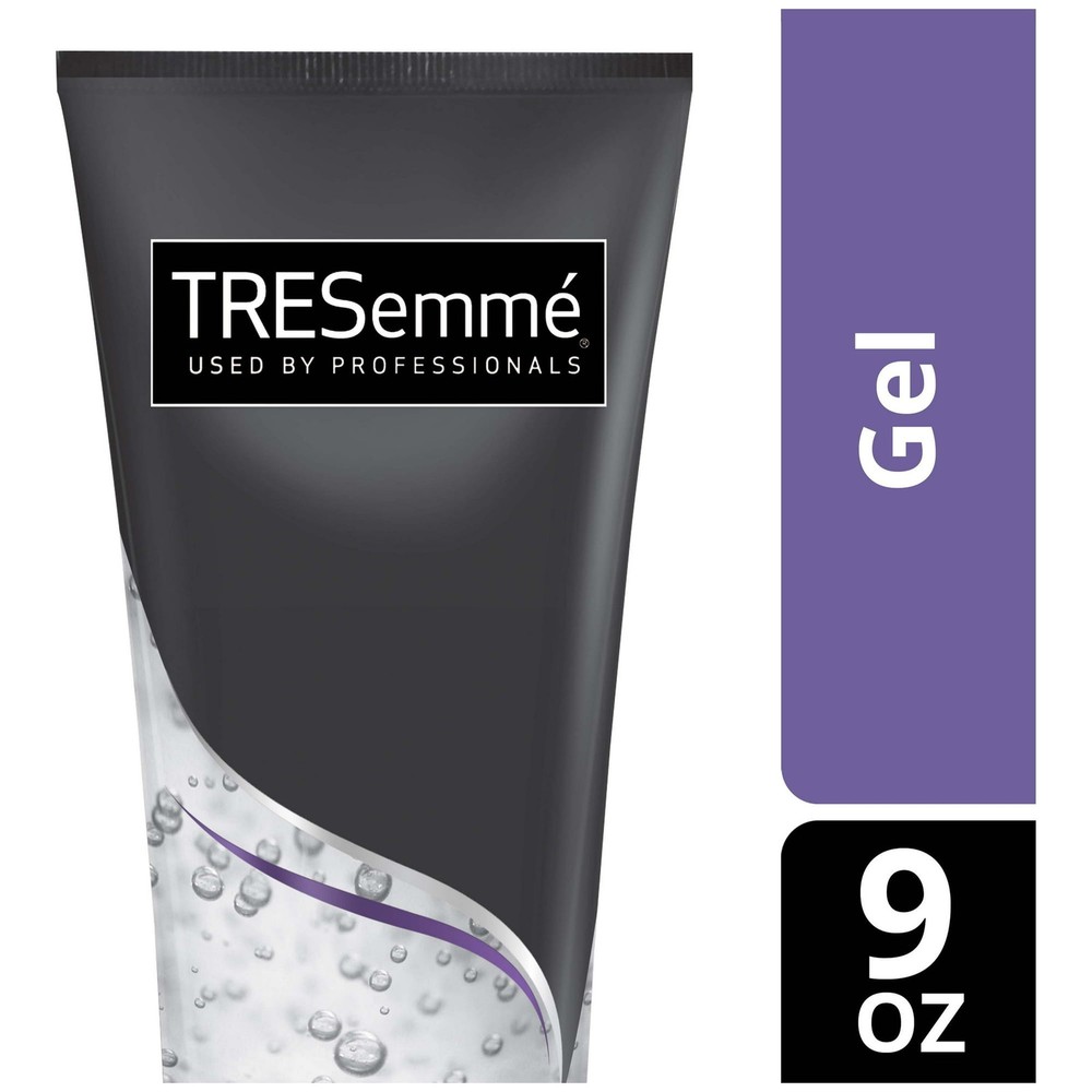 TRESemme Tres Two Mega Frizz Control Hair Styling Gel, Unisex 9oz (10 Pack)