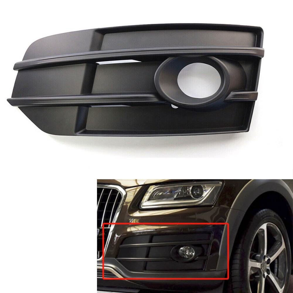 Fog Light Grille Cover Fit Audi Q5 Cross Country/Off-Road 2009-2017 Left Side