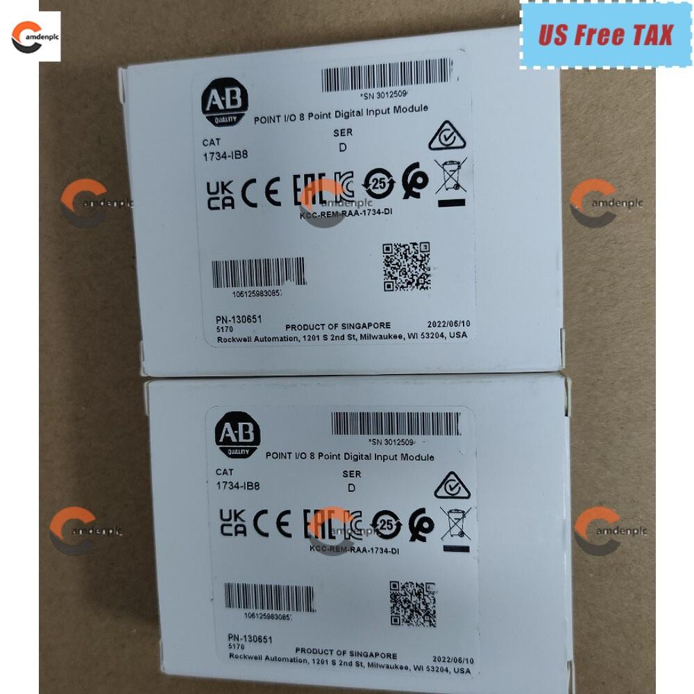 Allen-Bradley 1734-IB8 8Point Digital Input Module  factory Sealed US Free Tax