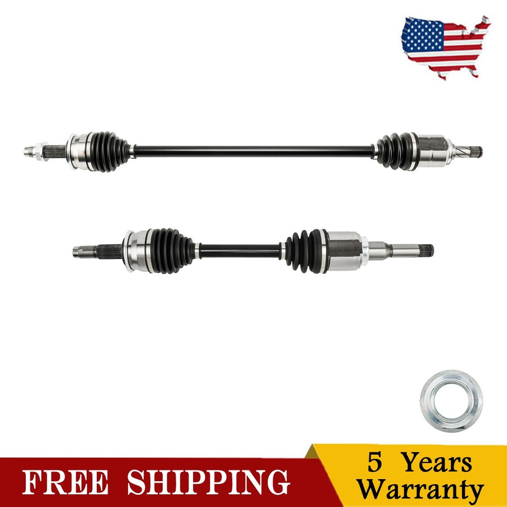 Pair Front CV Axles Shaft Left & Right for Nissan fits Maxima V6 3.5L 2016-2018
