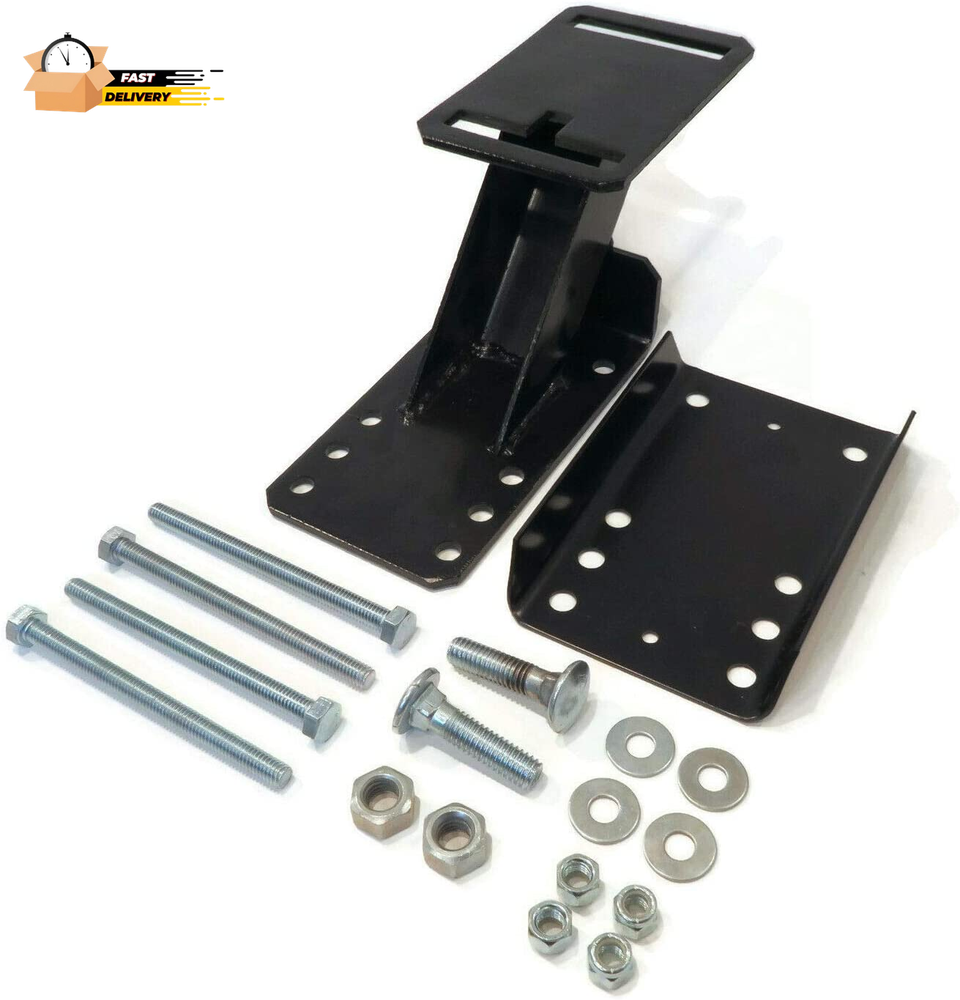 Spare Tire Wheel Mount Kit, Heavy Duty Bracket/Carrier for 6 & 8 L