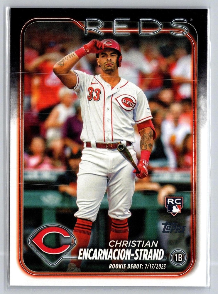 2024 Topps Update US201 Christian Encarnacion-Strand Rookie Card
