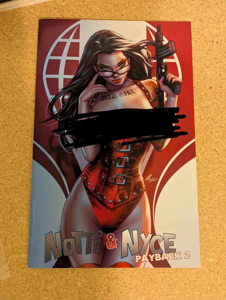 Notti & Nyce : Payback 2  GI Joe Baroness Bad Girl Topless Limited To 25