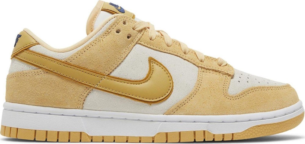 Size 9 - Nike Dunk LX Low Gold Suede W