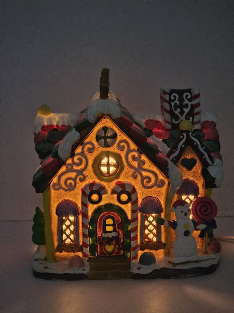 Lemax Christmas Sugar N Spice 2005 The Sugar Shack Lighted Discontinued Box Used