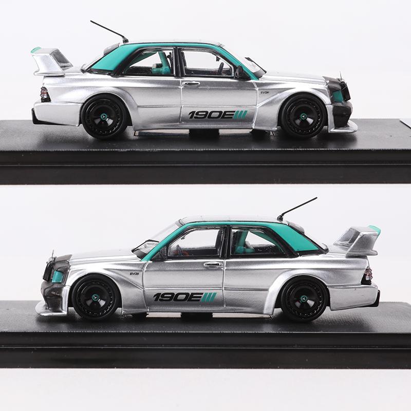 1:64 Rm Model 190e W201 Alloy Diecast Car - Collectible Miniature Model