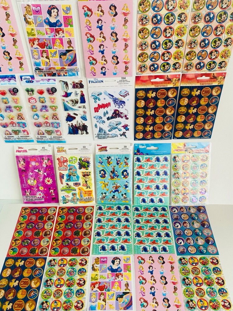 898 STICKERS | Disney Characters Sandylion american Greetings Hallmark Happy 😊
