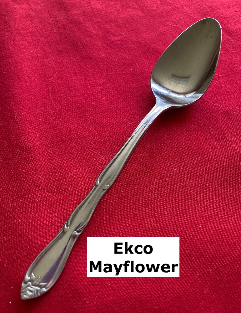 Ekco MAYFLOWER 6-Inch Stainless Steel Teaspoon Flatware