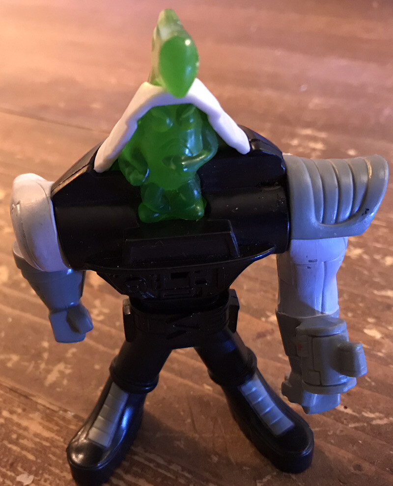 Burger King 2005 Viacom Green Head Kids Meal Toy Figure