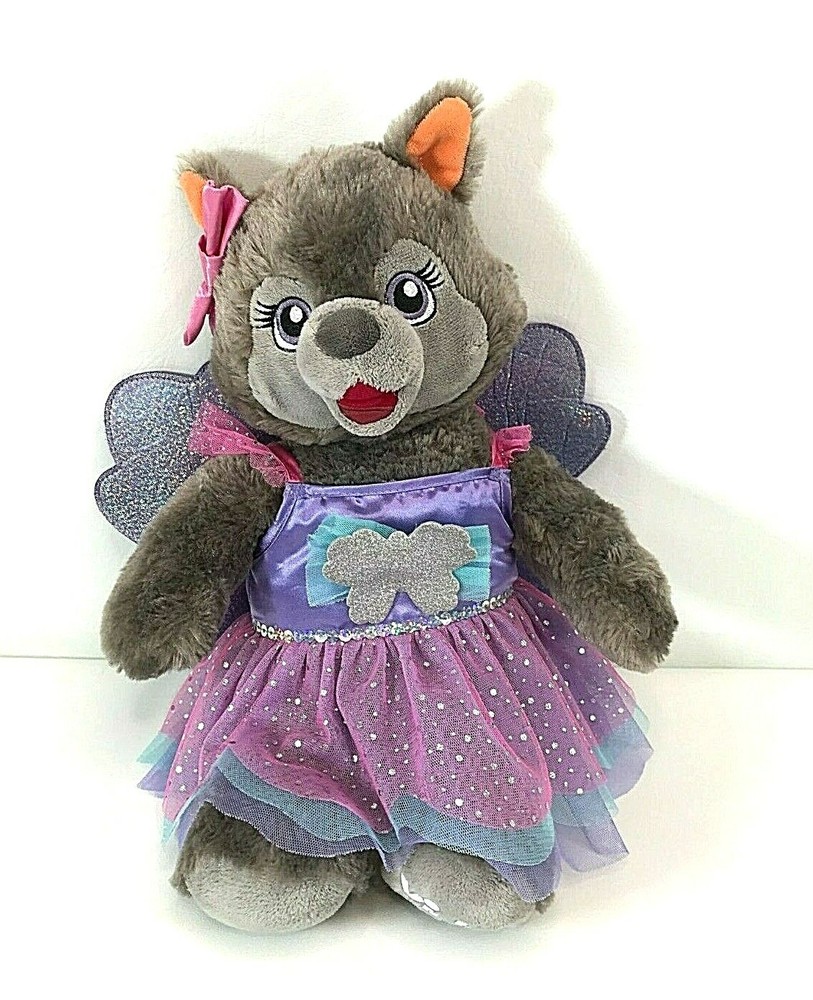 Build A Bear Great Wolf Lodge Gray Violet the Wolf Dressed As A Fairy 16
