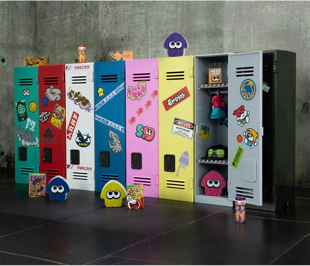 Nintendo Splatoon 3 Locker Collection 8 types set NEW