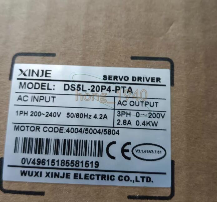 1PC NEW Xinje servo driver DS5L-20P4-PTA