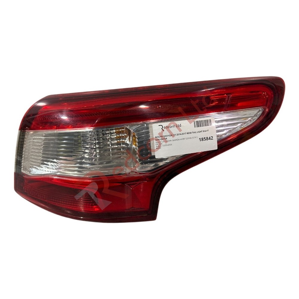 NISSAN QASHQAI J11 2014-2017 REAR TAIL LIGHT RIGHT SIDE OUTER