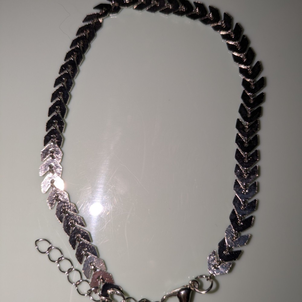 UK Sterling Silver 925 Plated Adjustable 9-Inch Chain