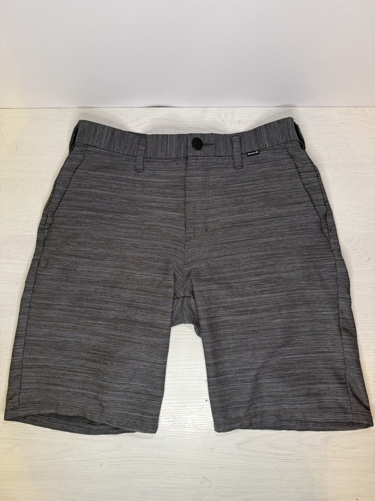 Hurley Mens Nike Dri Fit Shorts Size 29 Dark Grey