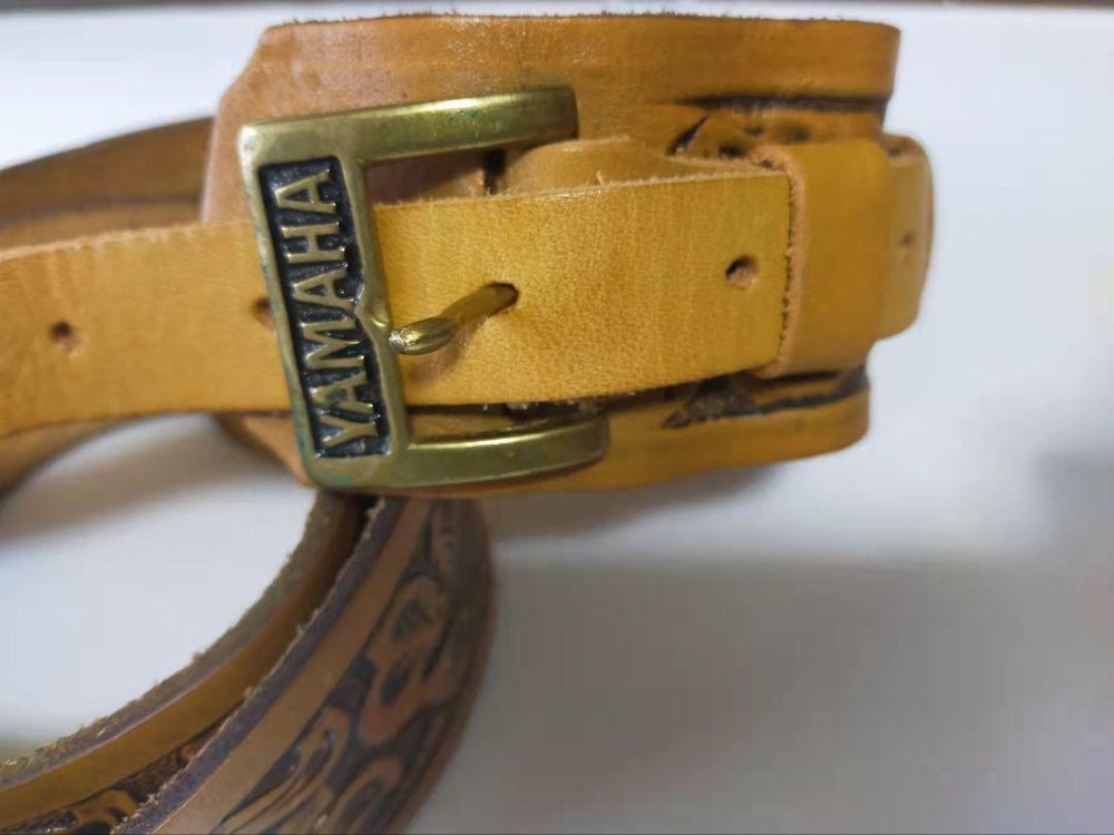 Extremely Rare Model Worn By Tsuyoshi Nagabuchi Yamaha Guitar Strap Genuine Embo