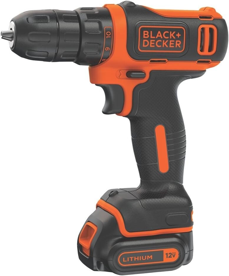 BLACK+DECKER 12V MAX Cordless Drill Driver Kit with Battery and Charger