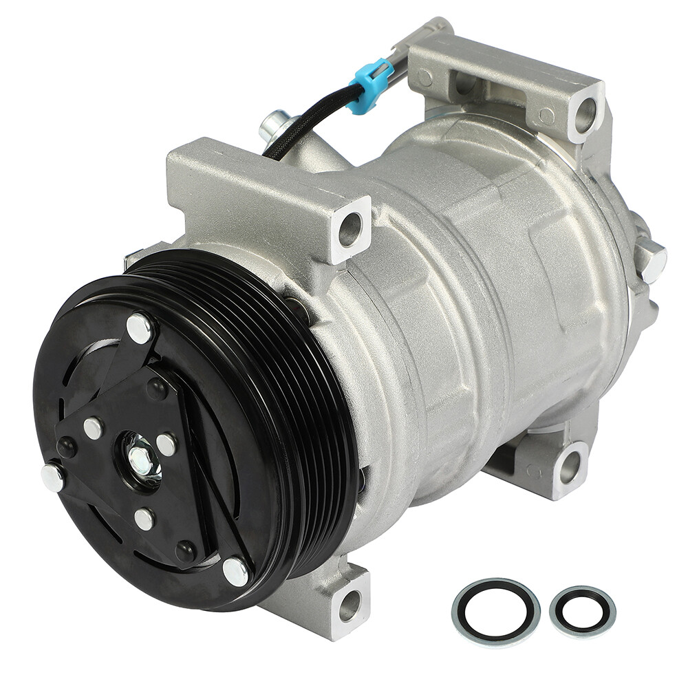 For 03-13 Chevy Silverado GMC Sierra 1500 2500 03-07 AC A/C Compressor w/ Clutch