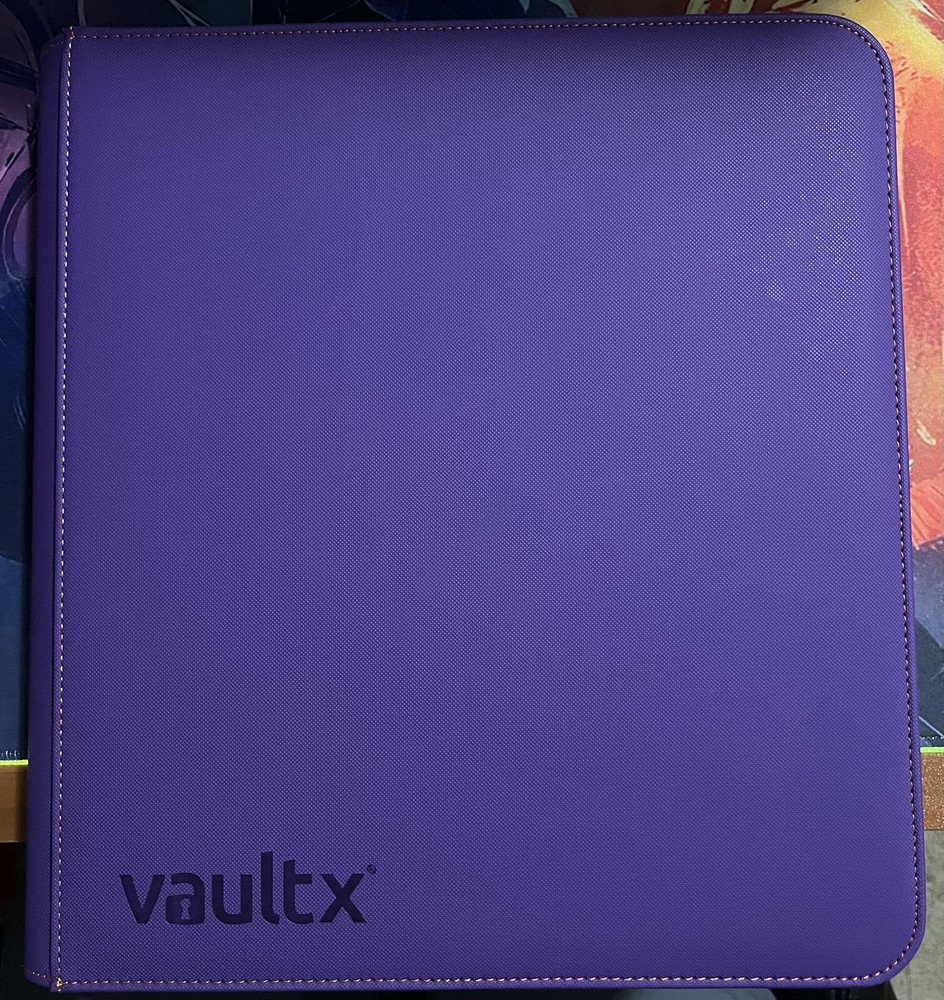VaultX Zip Binder 12 Pocket 480 Cards Pokemon SV1 Scarlet And Violet Base Set