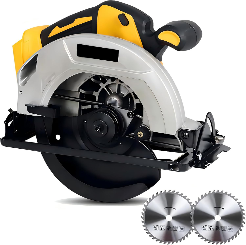 Cordless Circular Saw for DEWALT 20V MAX Battery,  7-1/4 Inch Brushless Power Ci