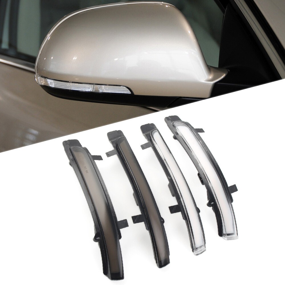 2x Dynamic LED Turn Signal Blinker Mirror Flasher Light For Skoda Octavia Superb