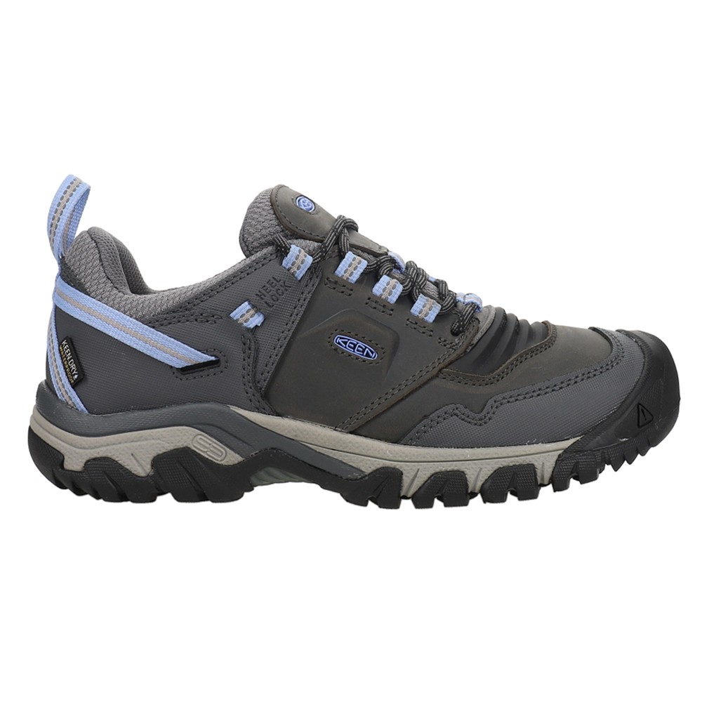 Keen Ridge Flex Womens Waterproof Grey Hiking Sneakers 1024923