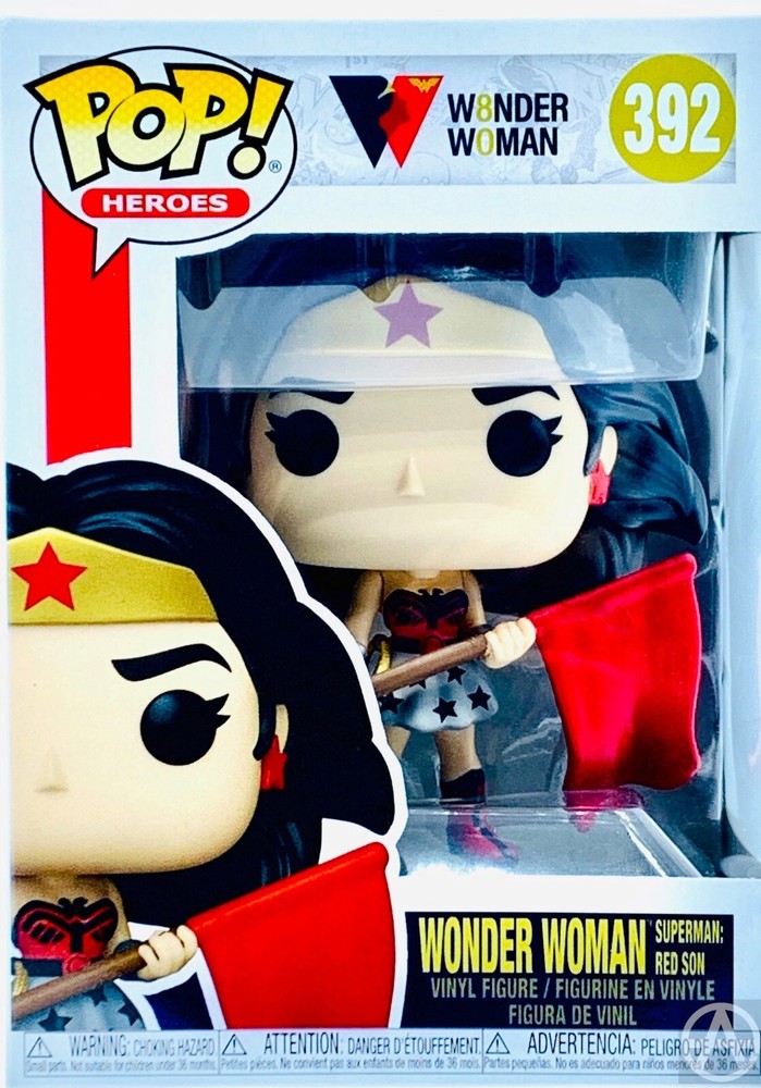 Funko POP Heroes RED SON #392 Wonder Woman 80th Anniversary